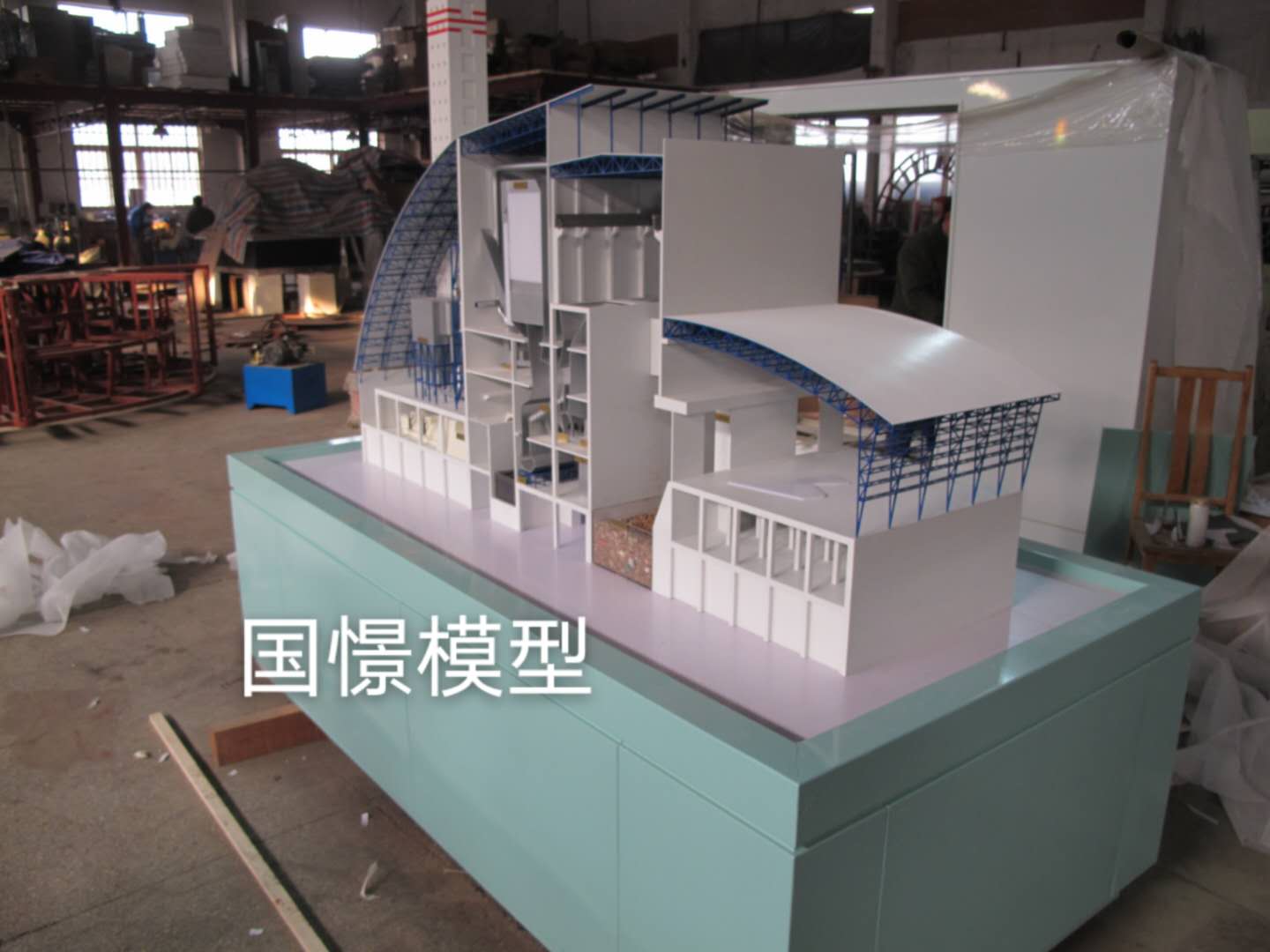 永清县工业模型