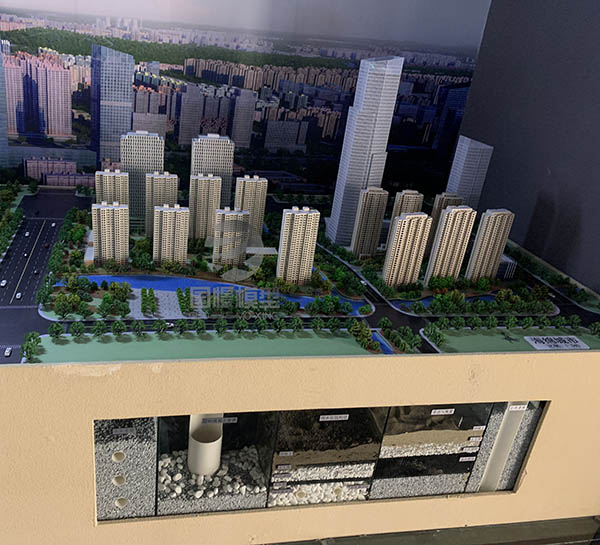 永清县建筑模型